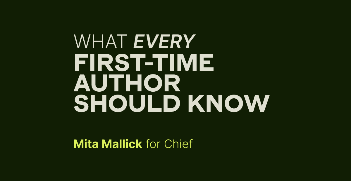 What I Wish I Knew When I Wrote My First Book