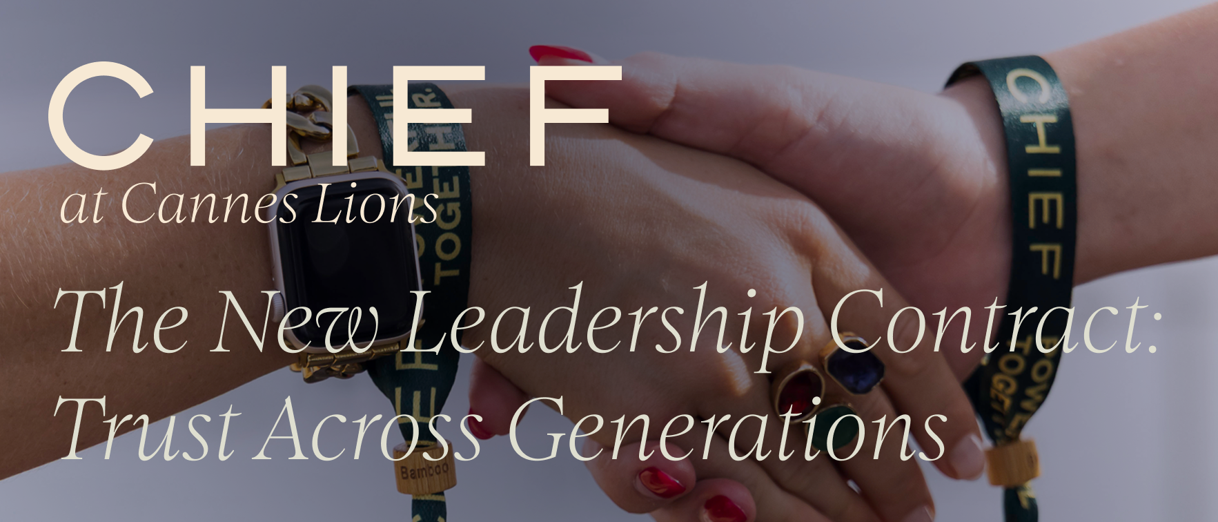 Chief returns to Cannes Lions