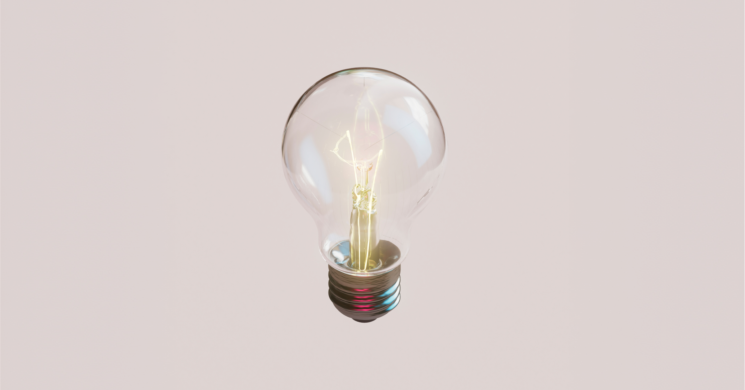Lightbulb representing energy intelligence