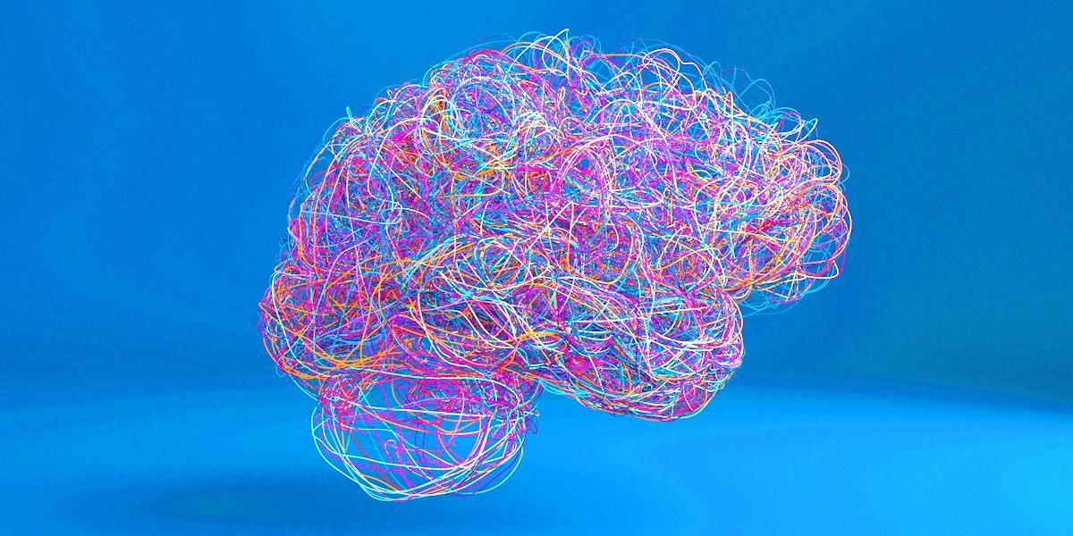 Abstract illustration of brain