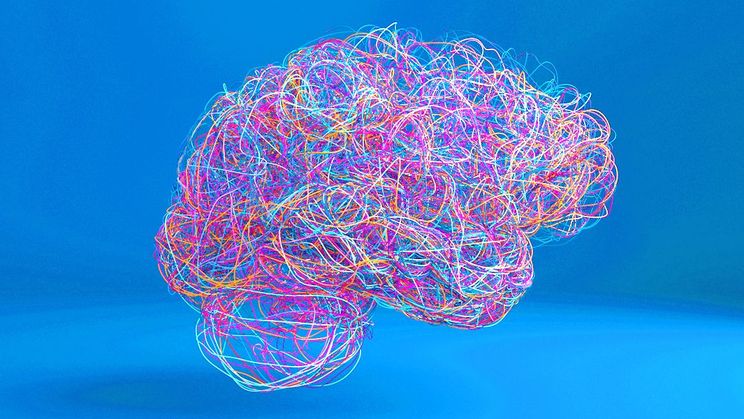 Abstract illustration of brain