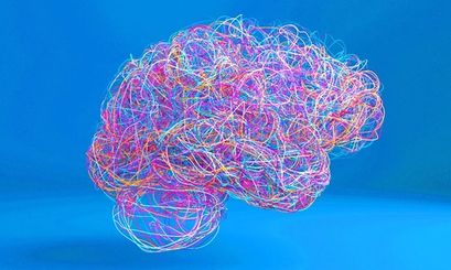 Abstract illustration of brain