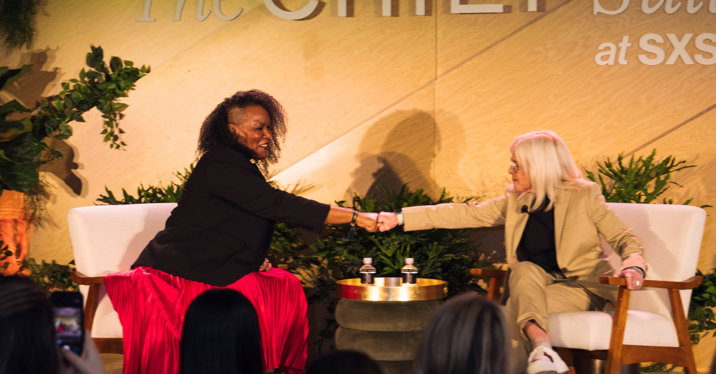 Chief Chief People & Diversity Officer Trey Boynton and Madison Reed Founder & CEO Amy Errett in conversation at SXSW 2026