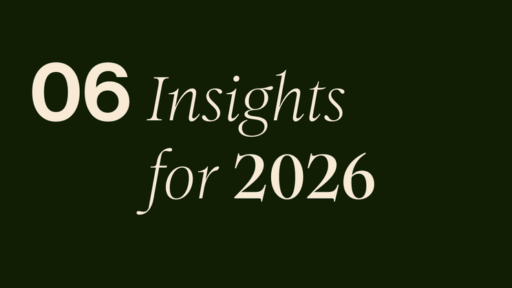 06 Insights for 2026