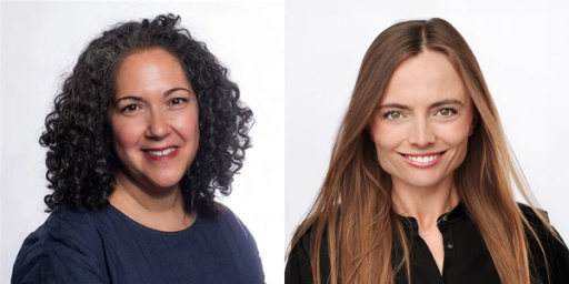 (Left) Idil Cakim, (right) Justyna Bak