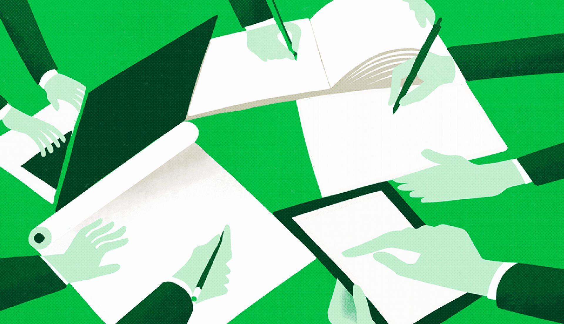 stock photo of paper and pencils