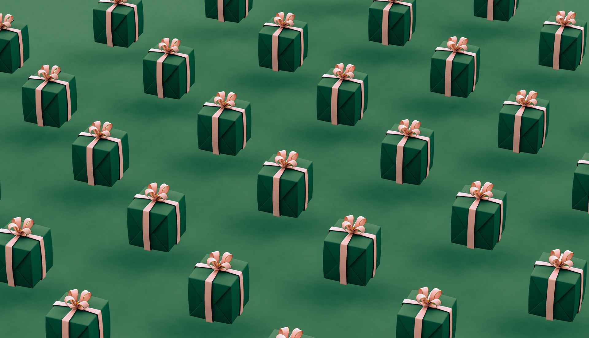 stock photo of wrapped gifts