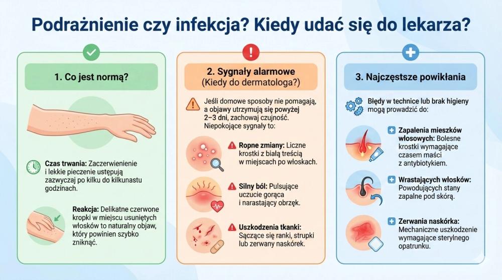 Podrażnienie czy infekcja? Kiedy udać się do lekarza?