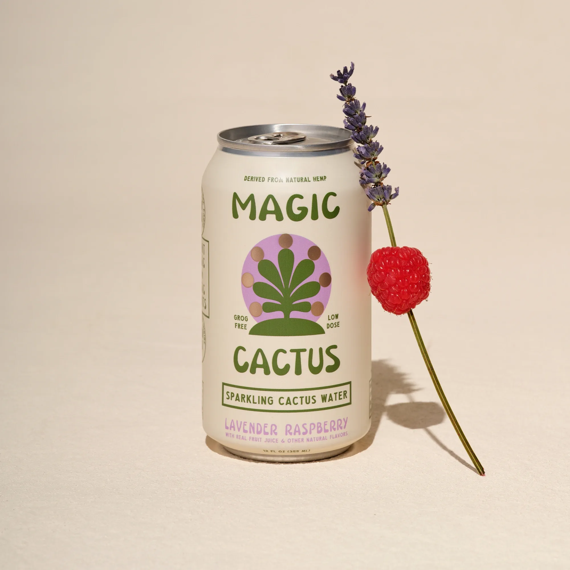 Lavender Raspberry Can