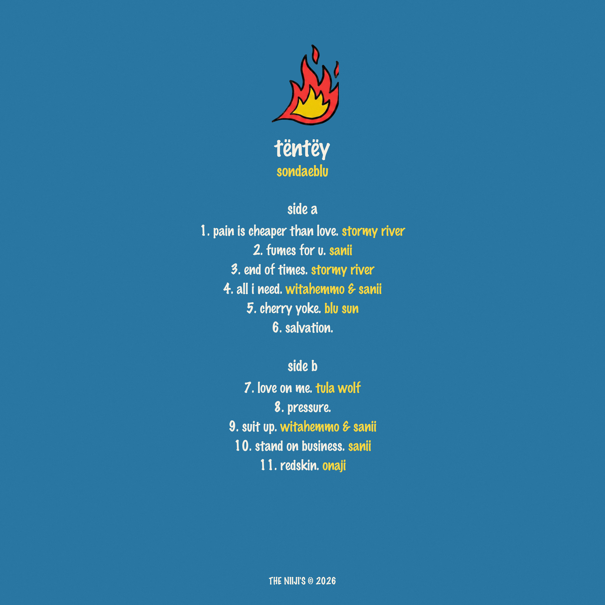 Tëntëy — Vinyl LP - Photo 1