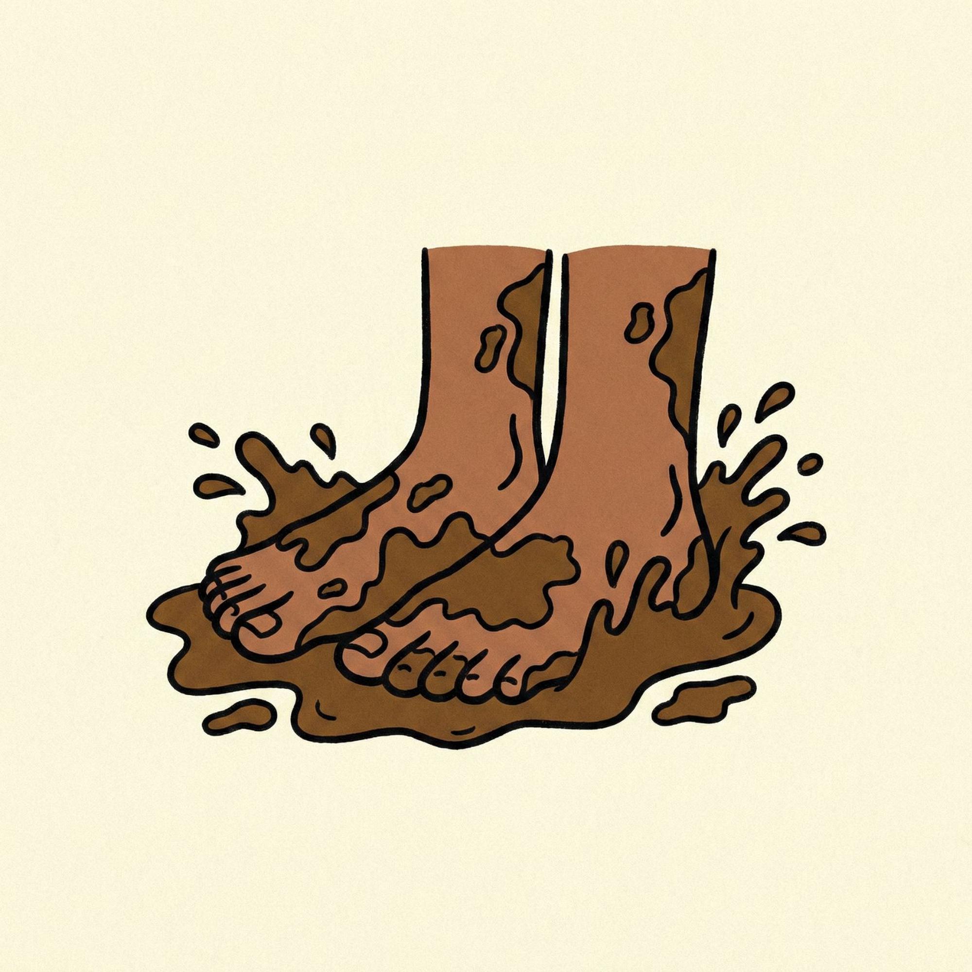Muddy Feet