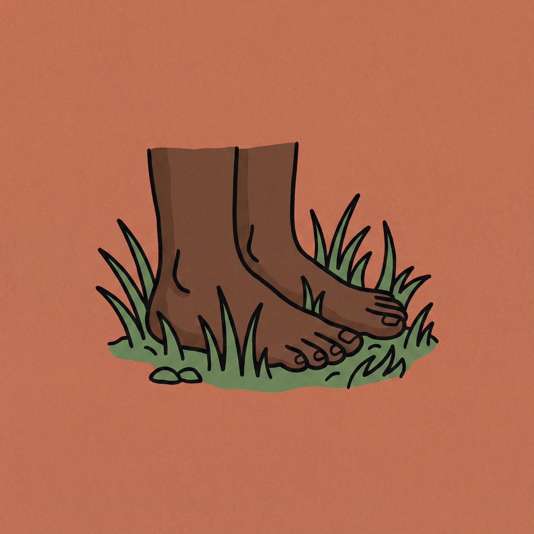 barefoot