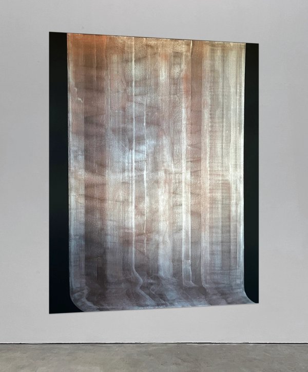Silk satin curtain (after Gerard ter Borch) by Dominik L.