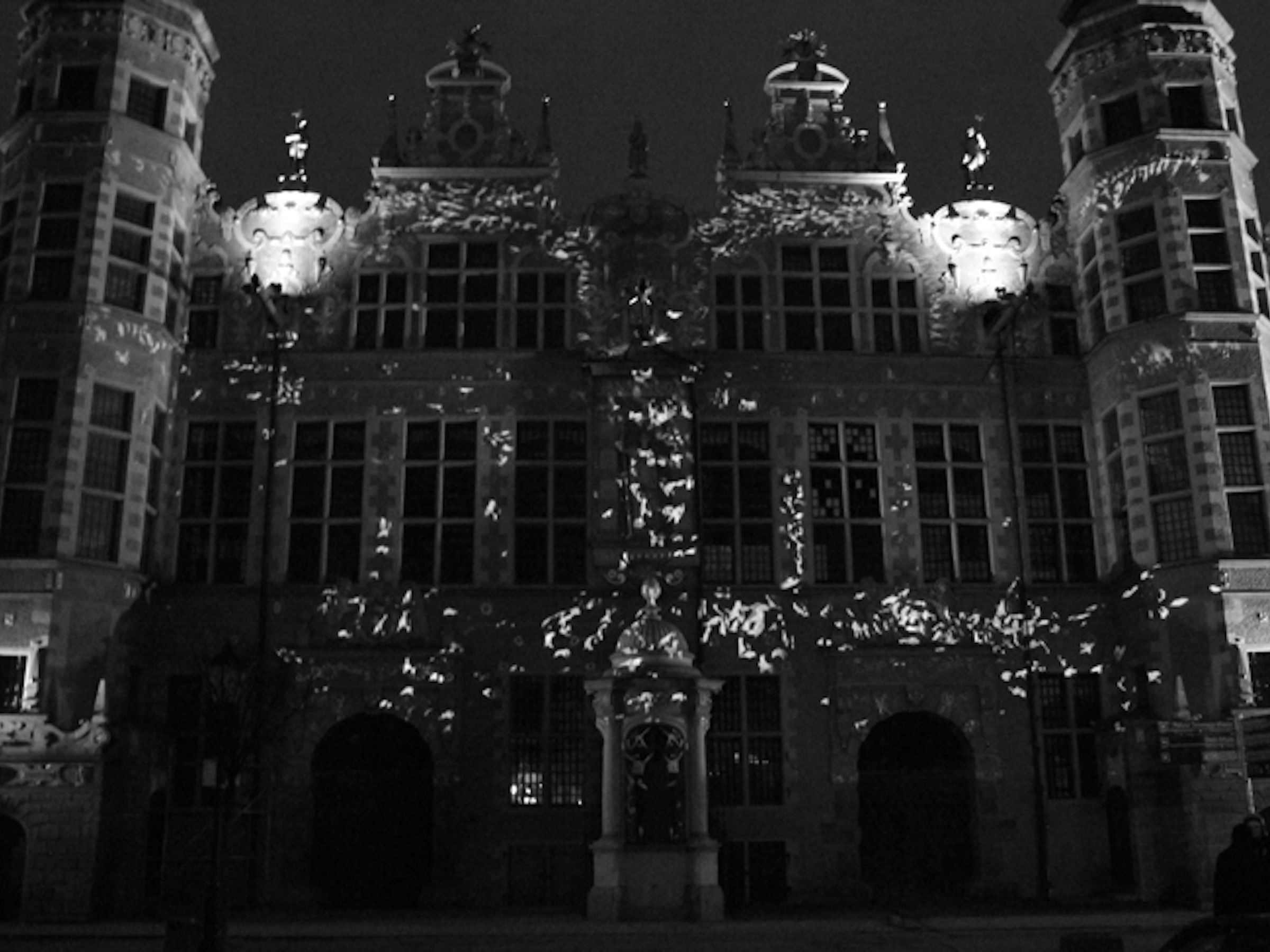 Facade at Academy of Fine Arts Gdańsk, 2015 - Dominik Lejman exhibition