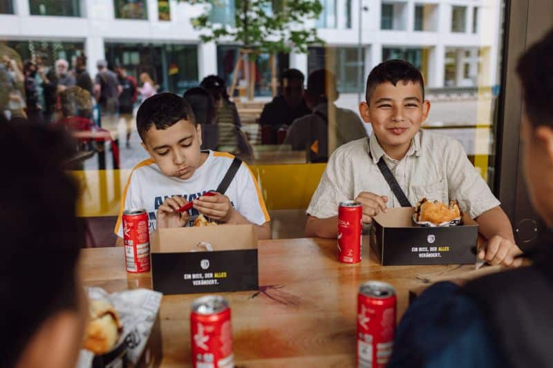 Burger Vision Deutschland, Komplettes Menü, keine Kompromisse