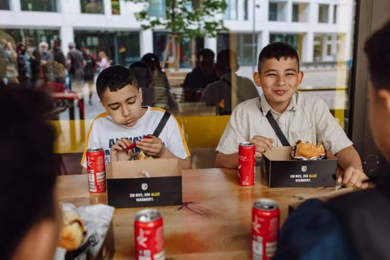 Burger Vision Deutschland, Komplettes Menü, keine Kompromisse