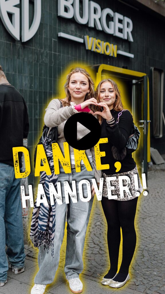 Burger Vision Hannover, Food, das ballert wie Smashburger-Klassiker, Fries und Stripes