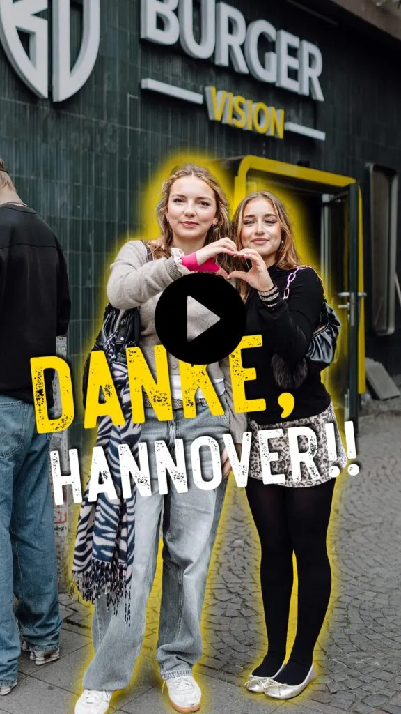 Burger Vision Hannover, Food, das ballert wie Smashburger-Klassiker, Fries und Stripes
