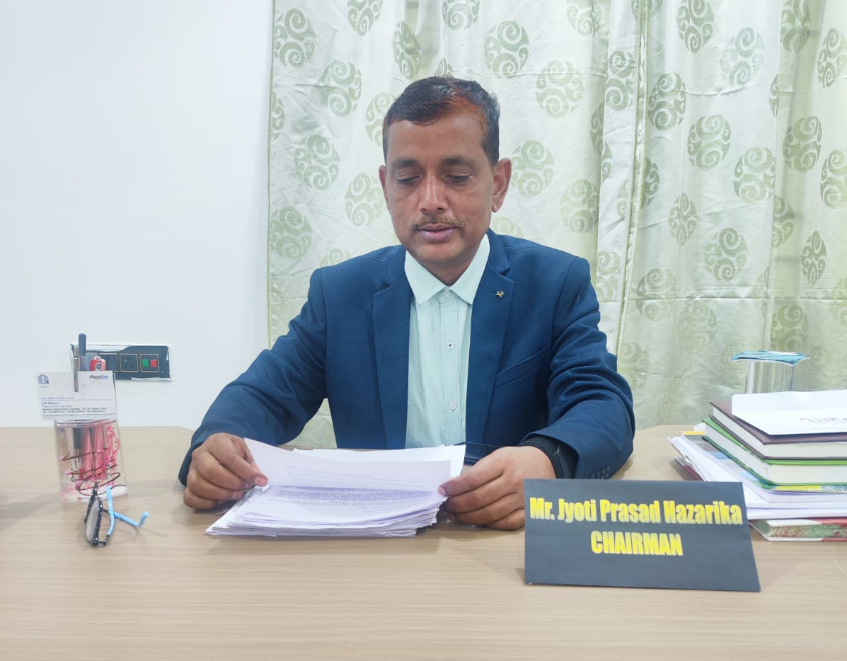 Mr. Jyoti Prasad Hazarika — Renowned Entrepreneur & Chair of Nandikeshore Foundation