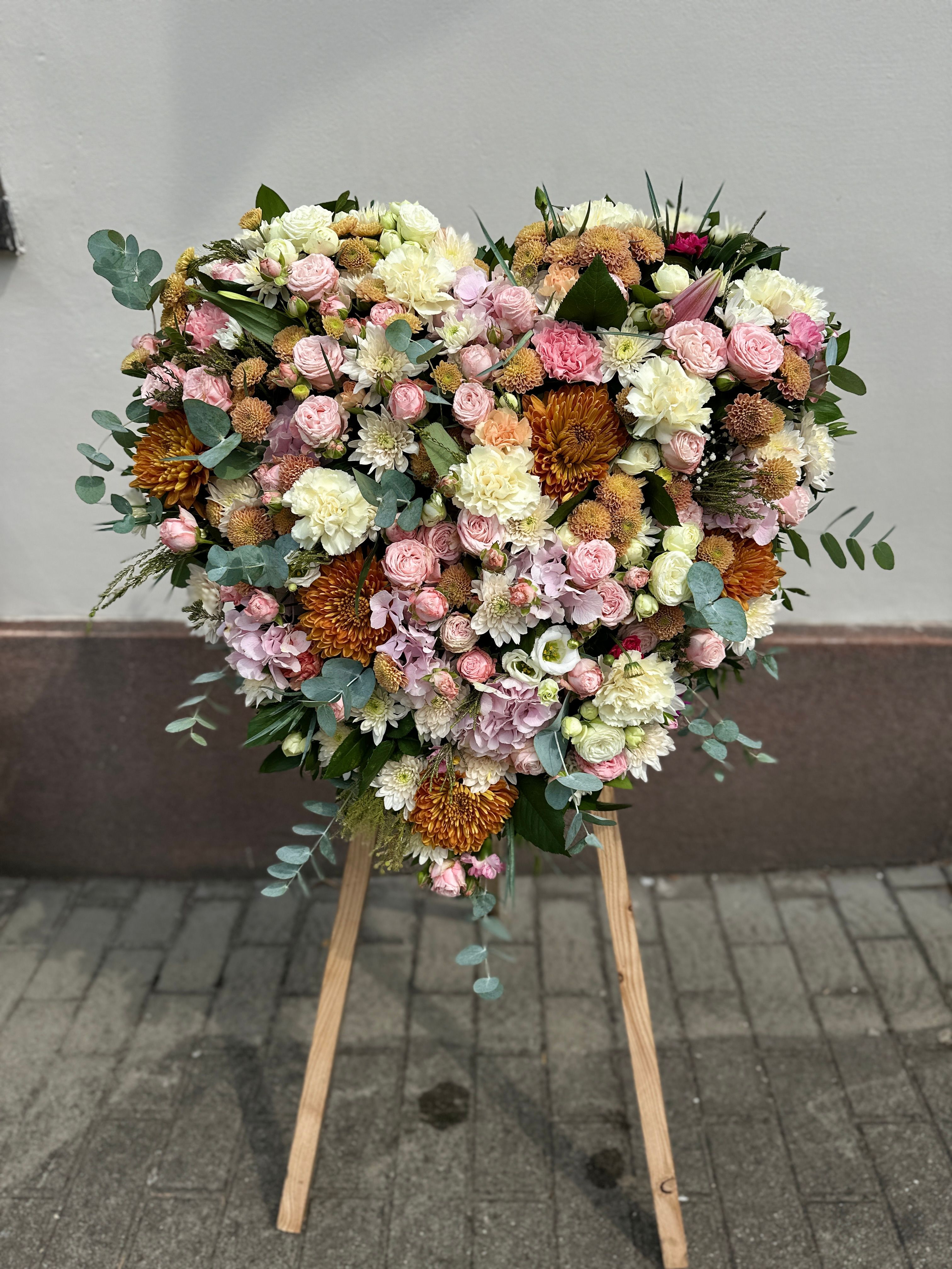Serce w pastelowych odcieniach — ujęcie 2