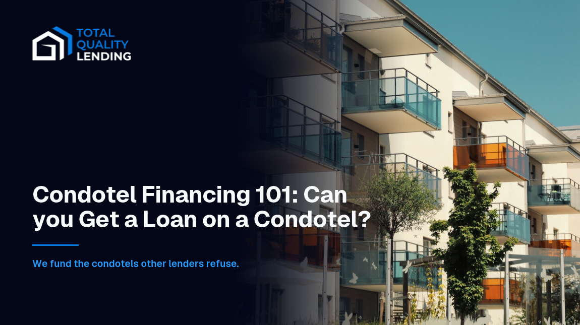 Condotel financing explained: why banks decline condo hotel units and how a DSCR loan qualifies one on its rental income.
