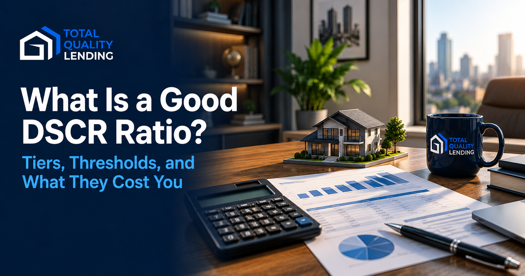 otal Quality Lending guide to good DSCR ratios, tiers, and thresholds for real estate investment property financing.
