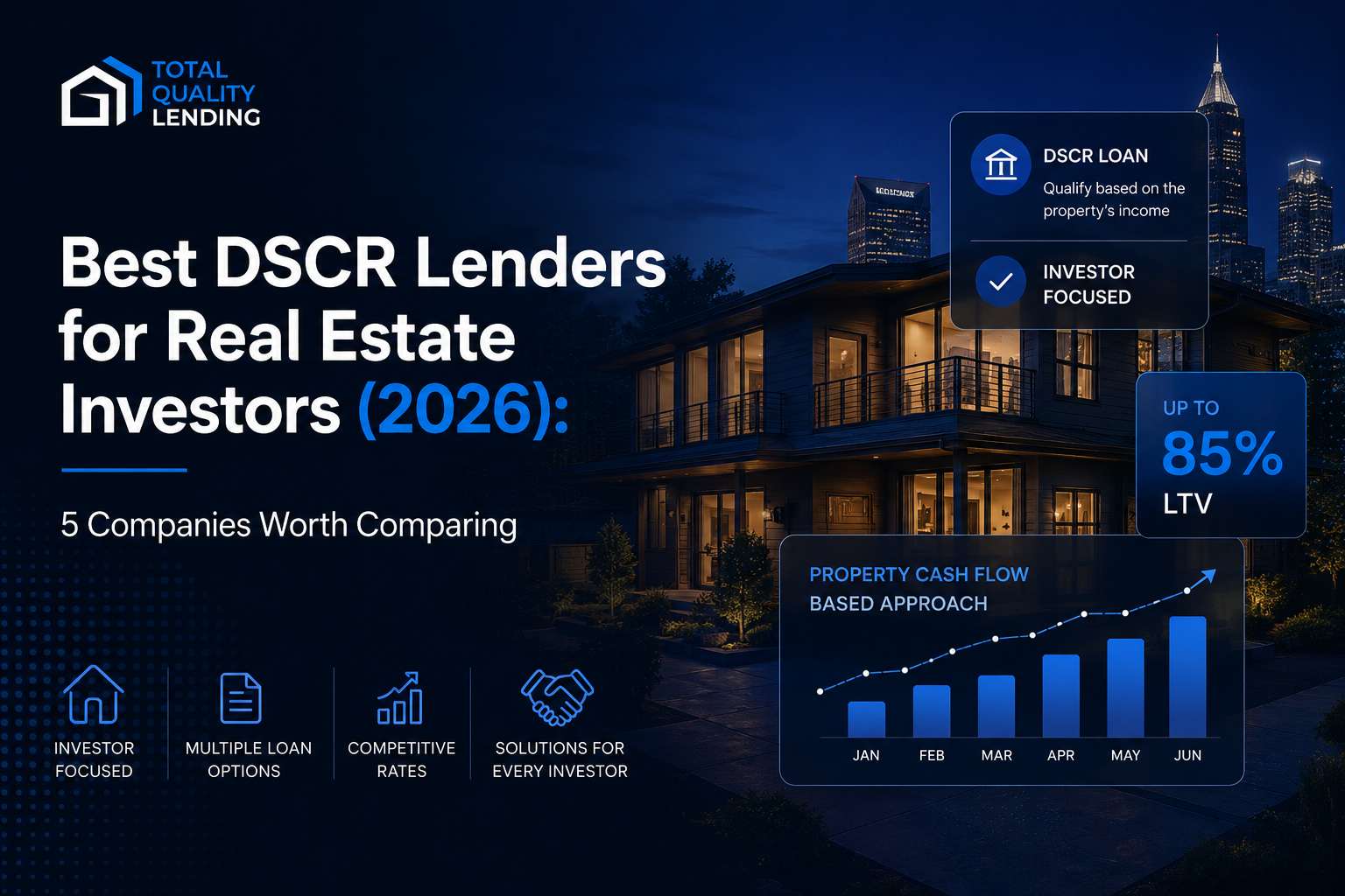 Best DSCR Lenders for Real Estate Investors (2026): 5 Companies Worth Comparing