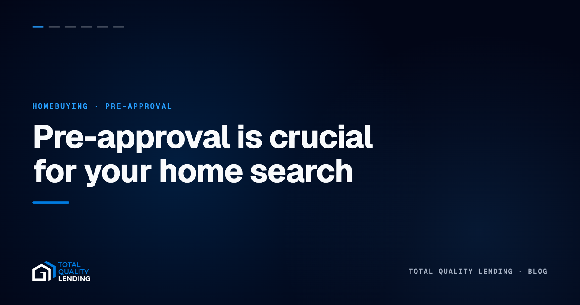 Pre-Approval is Crucial for Your Home Search