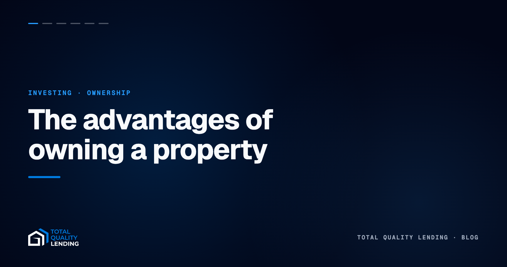 The Advantages Of Owning A Property