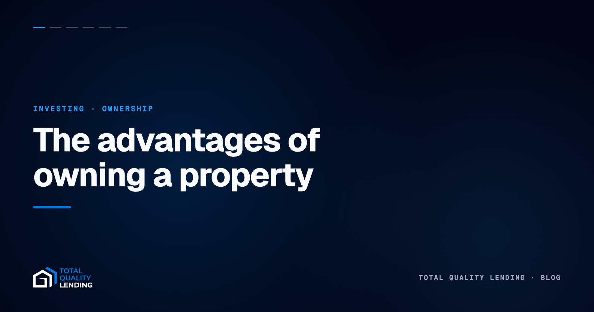 The Advantages Of Owning A Property