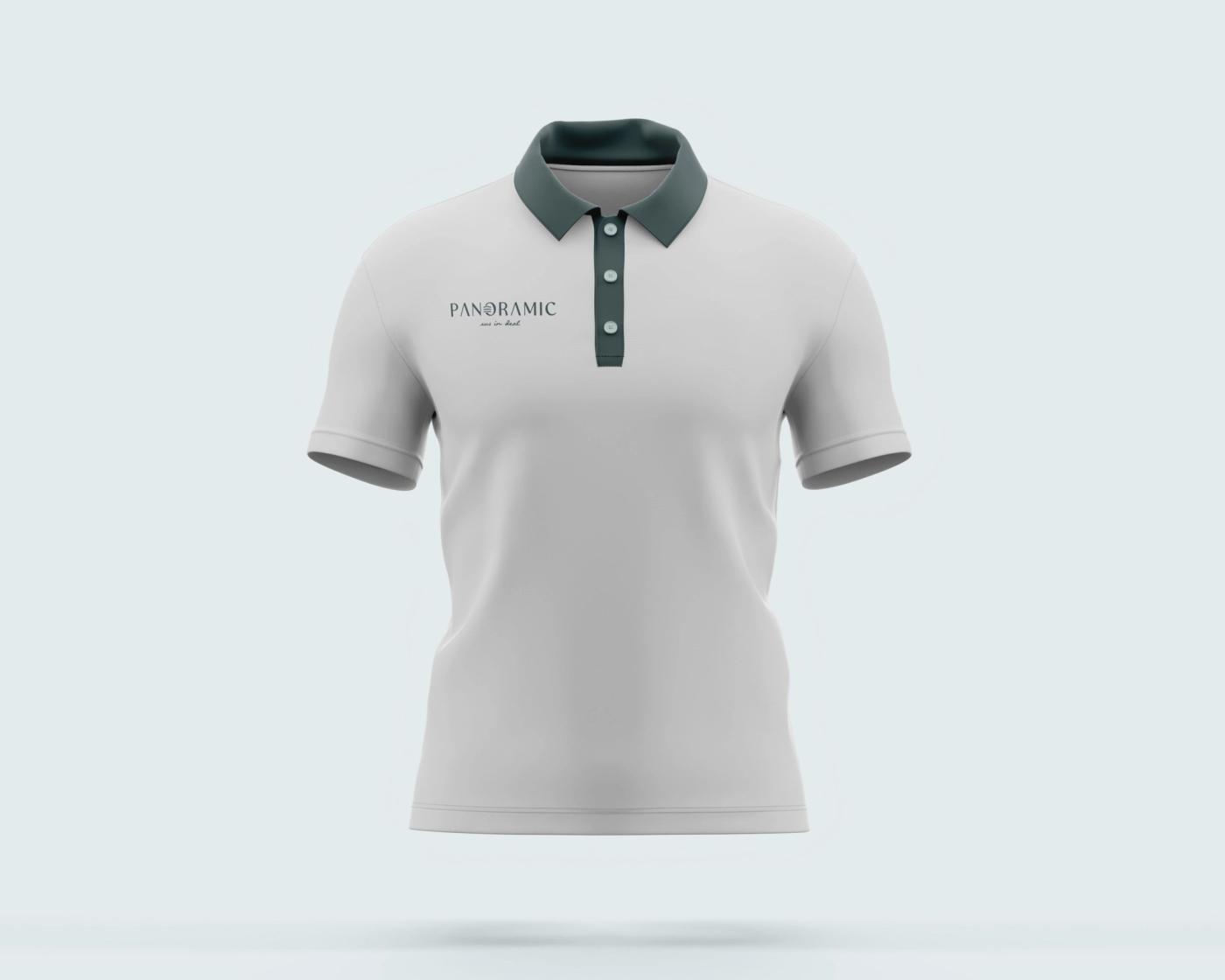 Panoramic branded apparel