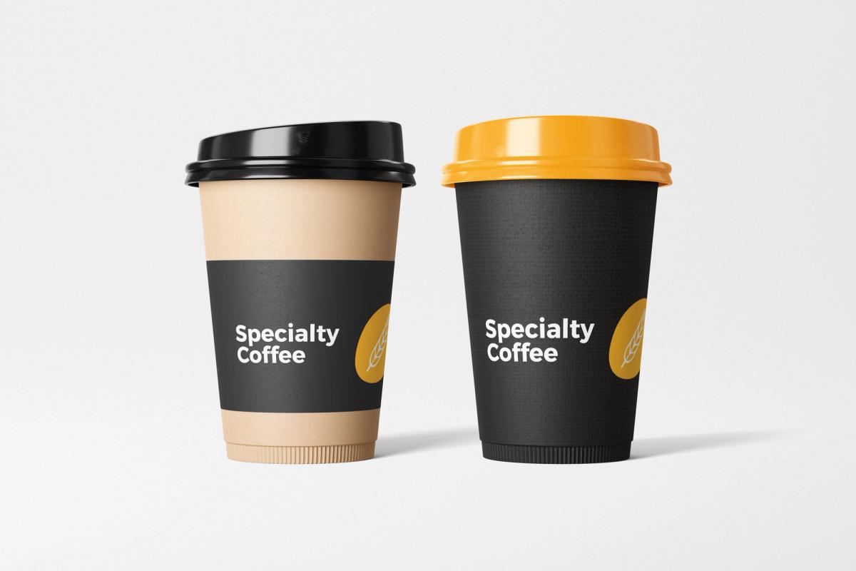 Baguette branded paper cup