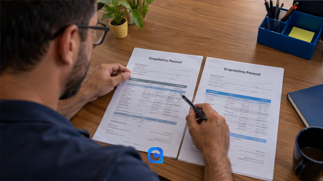 Compare propostas de crédito por valores, prazos e custos.