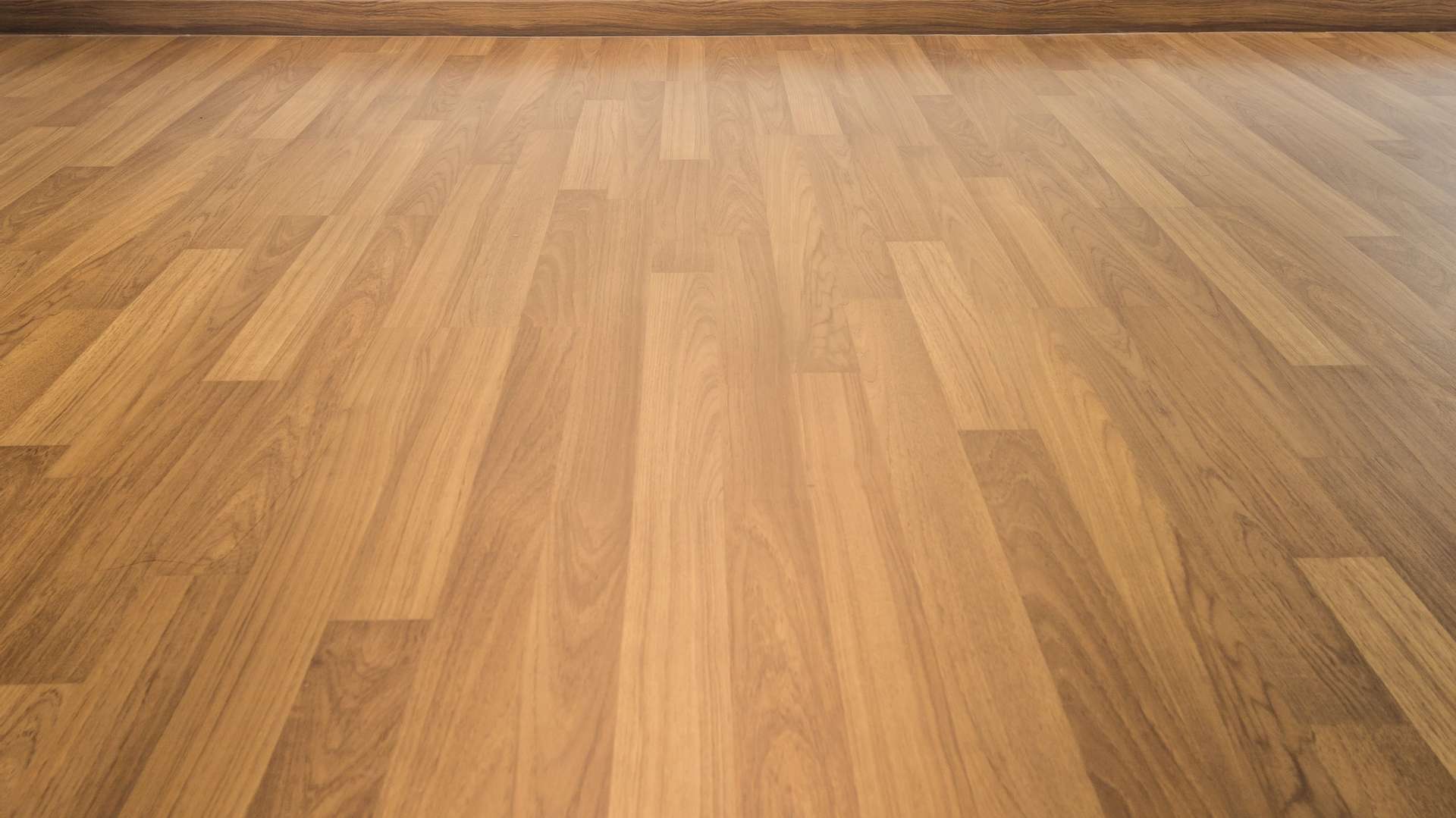 Saman sävyinen lattialista ja lattia