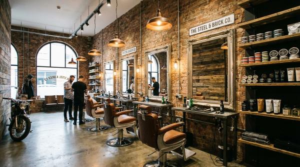 Inside The Gentleman's Cut barber shop