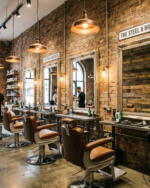 Inside The Gentleman's Cut barber shop