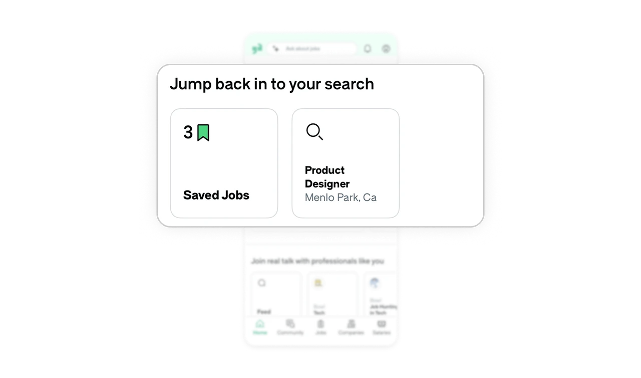 Jump back in section removes the cold start problem