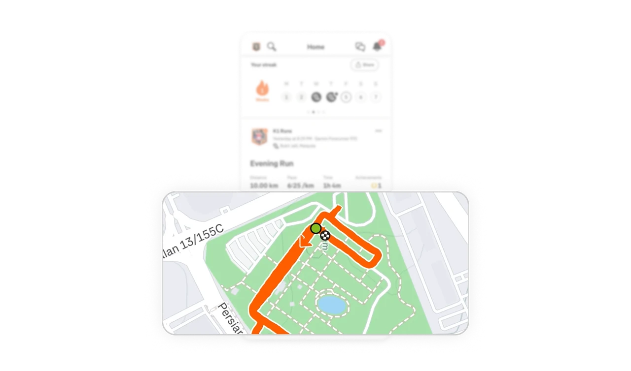 The route map is content that generates itself