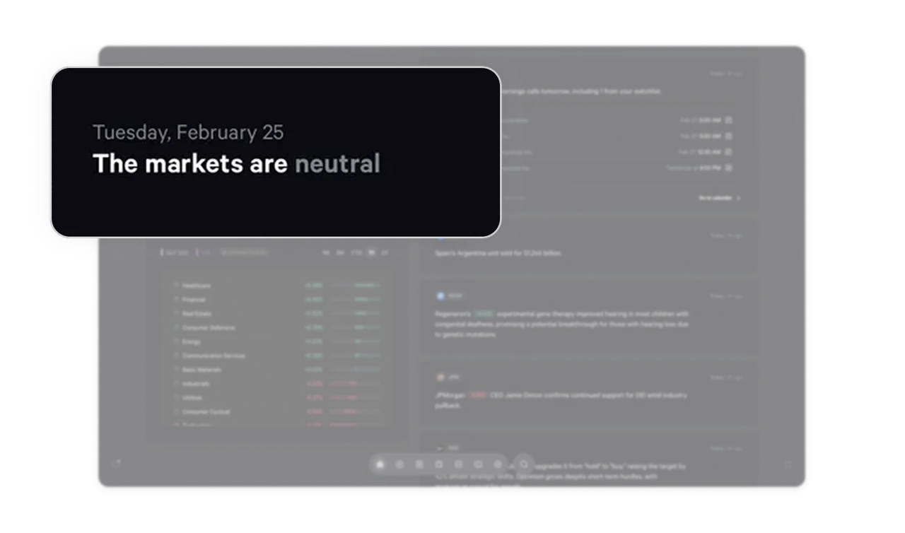 Contextual headline with sentiment value