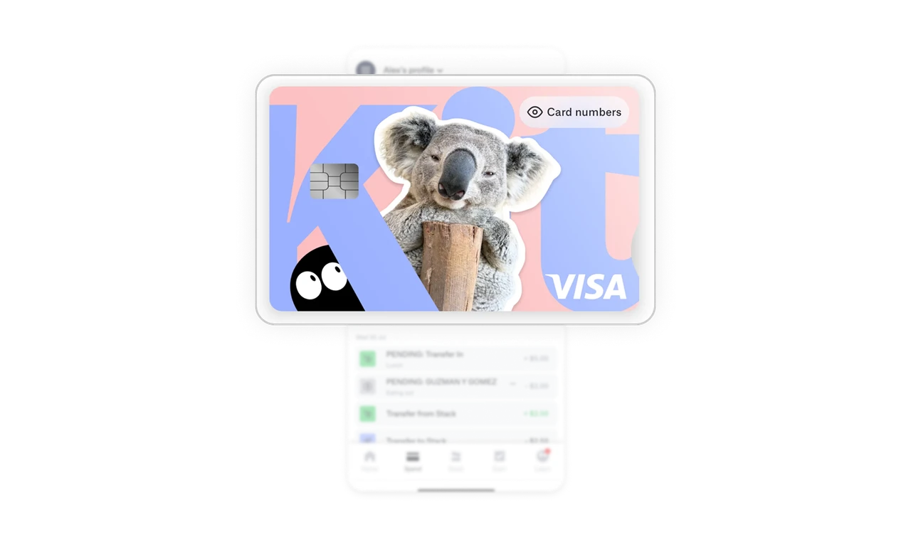 Personalized card for the next-gen audience