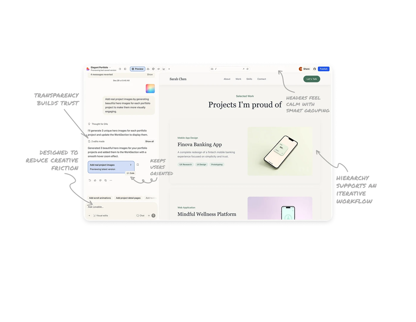 Vibe Coding Interface