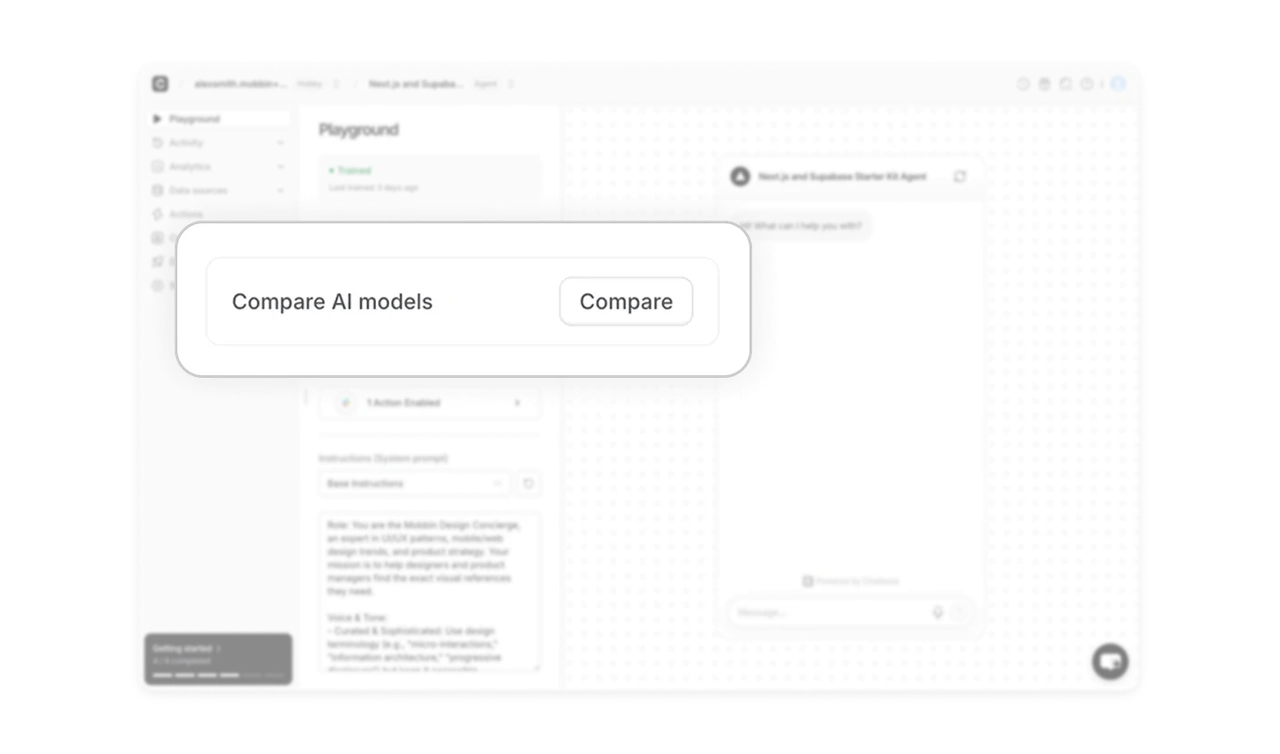 Model comparison turns a technical choice into a test