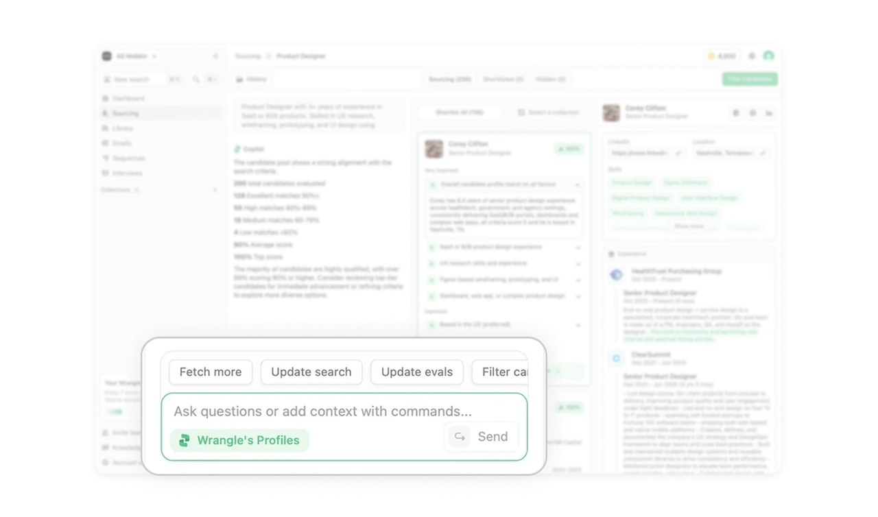 Suggested next actions reduce blank input anxiety