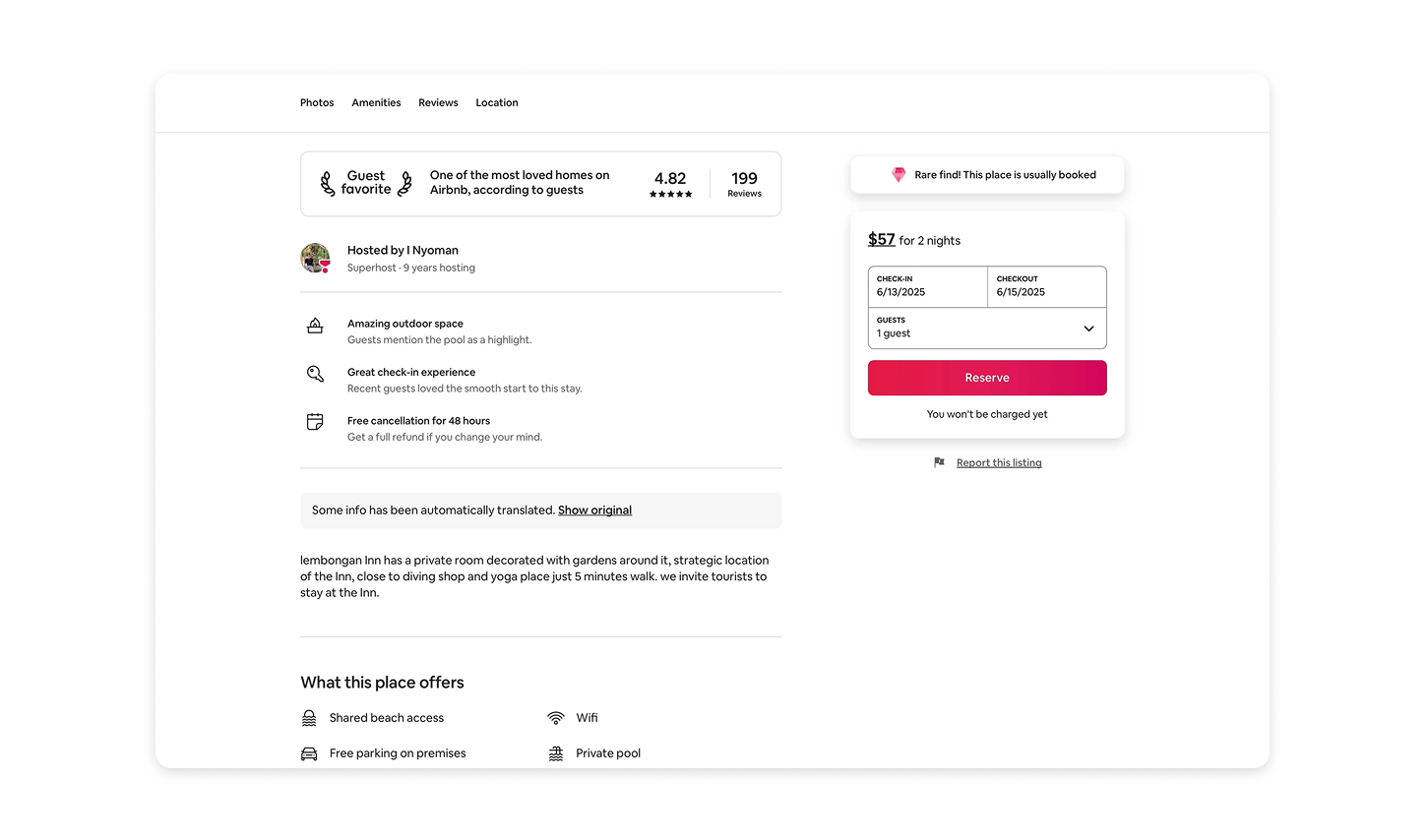 Minimal yet information-rich layout