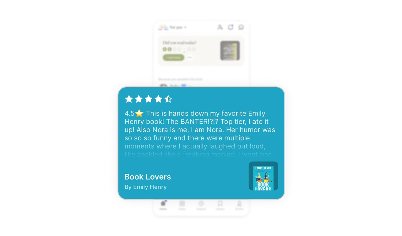 Review cards built for real content