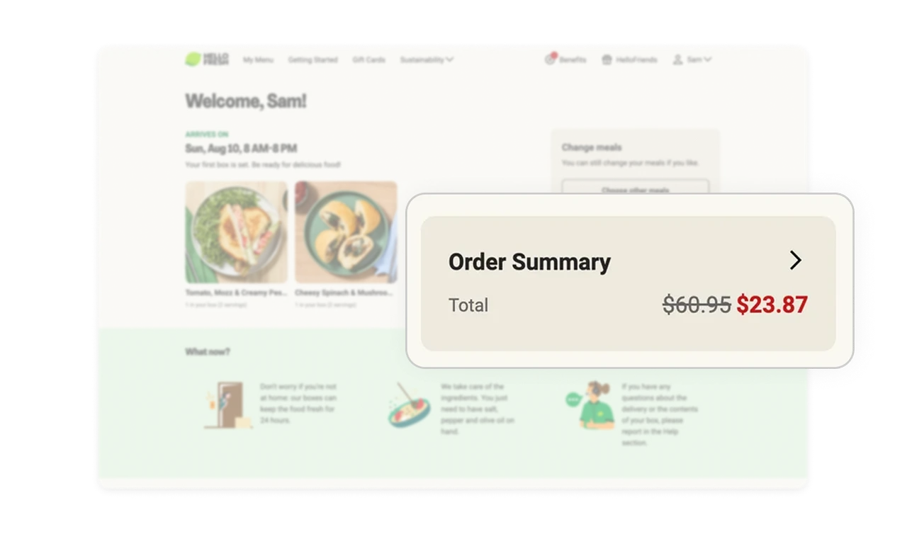 Progressive Disclosure in Financial Summary