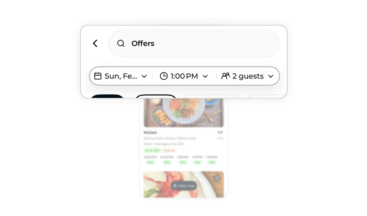 Critical filters stay visible with search