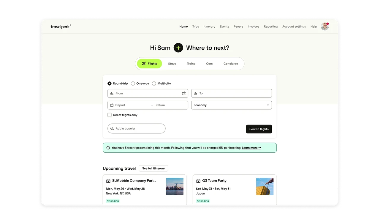 White space drives focus across the entire screen