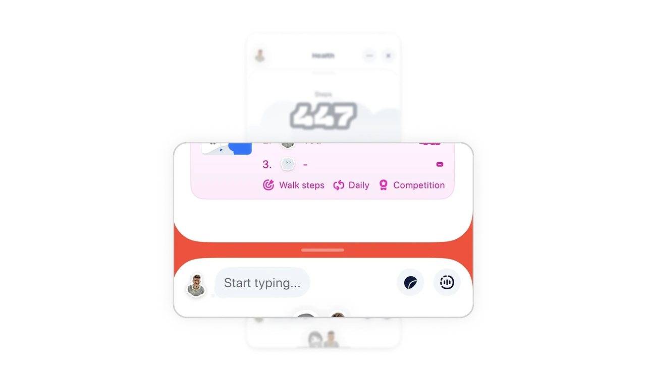 Adjustable layout supports different usage modes