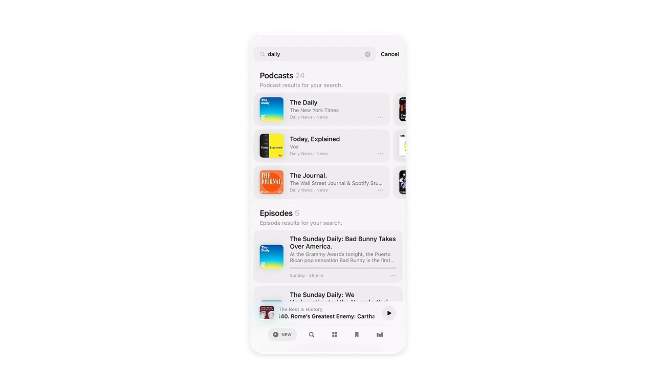 Layout hierarchy reflects decision hierarchy